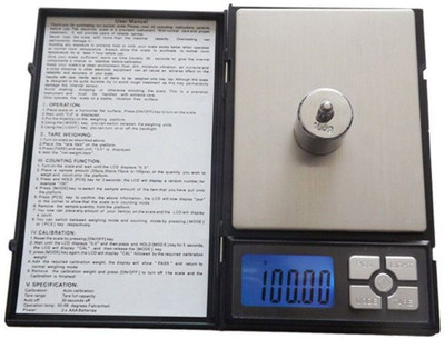 

Gadget Tree Notebook Series Professional Digital Scale Weighing Scale(Black)