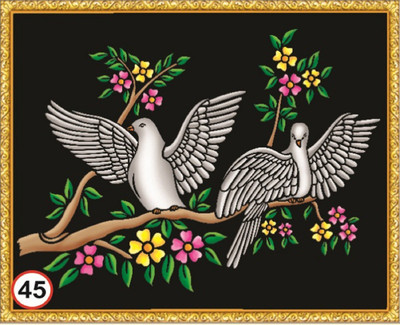 Vahvaa Emboss Painting Kit Design No 45 Best Price In India As On
