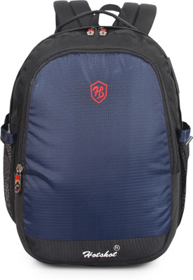 

Hot Shot Polyester 30 Liters Waterproof School, College, Waterproof Multipurpose Bag(Blue, Black, 30 L)