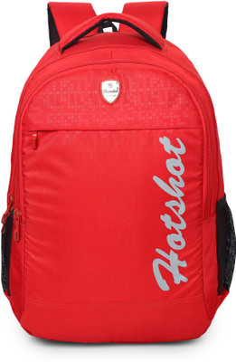 

Hot Shot " HERO" 35 Liters Waterproof School, College, Tution,Casual Trip Tour Backpack for Men & Women Shoulder Bags for Boys & Girls Waterproof Multipurpose Bag(Red, 35 L)