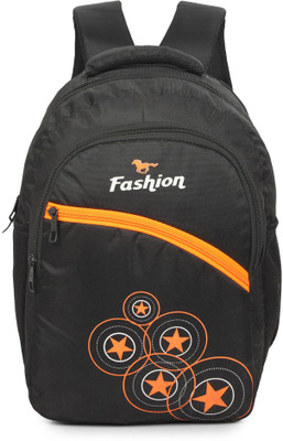 

Hot Shot FASHION Polyester 25 Liters Waterproof School, College Waterproof Multipurpose Bag(Black, 25 L)