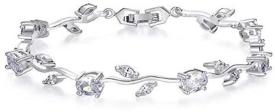 Shining Diva Crystal Cubic Zirconia Bracelet