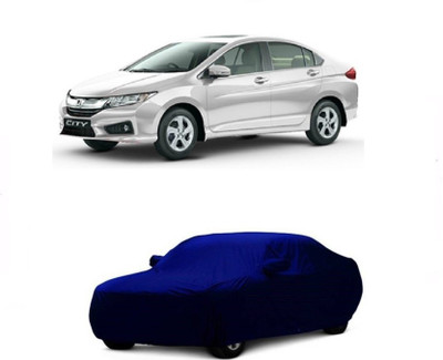 Gargi Traders Car Cover For Honda City ZX (Without Mirror Pockets)(Blue)