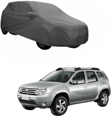 Gargi Traders Car Cover For Renault Duster (With Mirror Pockets)(Grey)