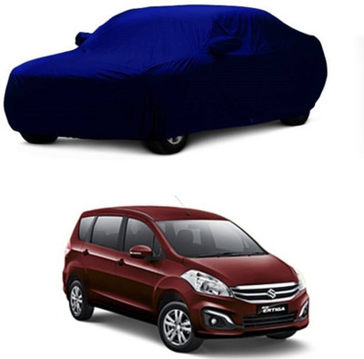Gargi Traders Car Cover For Maruti Suzuki Ertiga (Without Mirror Pockets)(Blue)