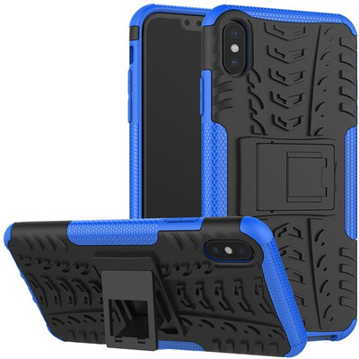 SmartLike Bumper Case for Apple iPhone XS Max(Blue, Rugged Armor, Pack of: 1)