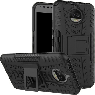 Elica Bumper Case for Motorola Moto G5s Plus(Black, Rugged Armor, Pack of: 1)