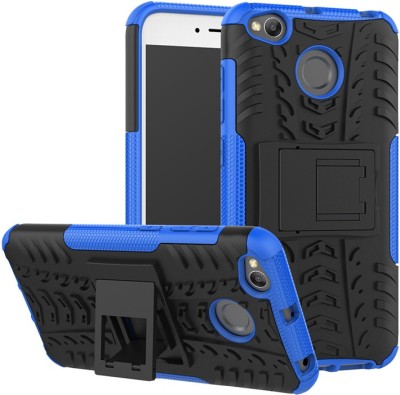 MOBIRUSH Back Cover for Redmi 4 / 4X(Blue, Rugged Armor, Pack of: 1)