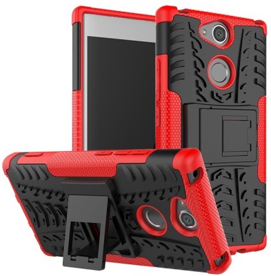 MOBIRUSH Back Cover for Sony XA2(Red, Rugged Armor, Pack of: 1)
