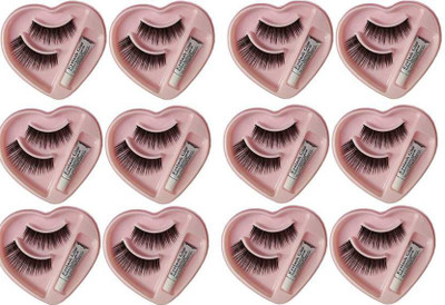 SKINPLUS fake eyelashes(12 Items in the set)