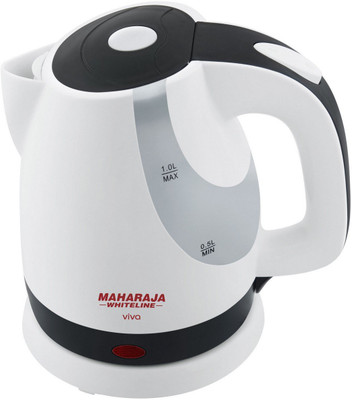 

Maharaja Whiteline Viva Electric Kettle(1 L, White)