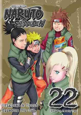 

NARUTO SHIPPUDEN UNCUT SET 22(DVD English)