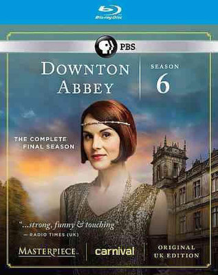 

DOWNTON ABBEY:SEASON 6 (UK EDITION)(Blu-ray English)