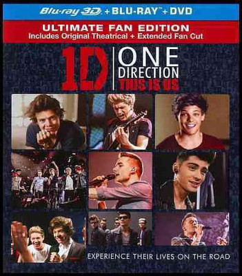 

ONE DIRECTION:THIS IS US 3D COMBO(Blu-ray English)