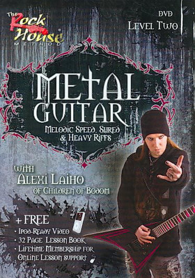 

METAL GUITAR MELODIC SPEED SHRED & H(DVD English)