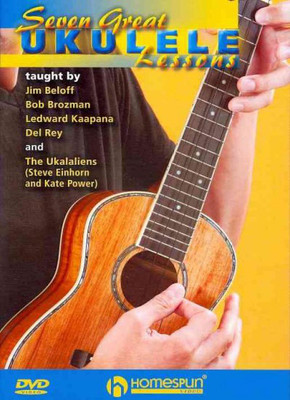 

SEVEN GREAT UKULELE LESSONS(DVD English)