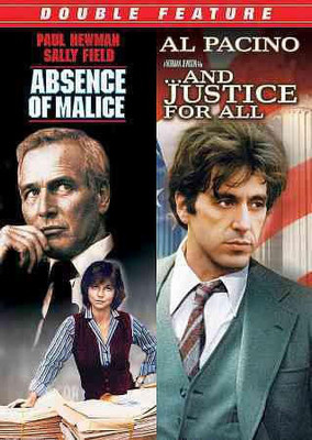 

ABSENCE OF MALICE/AND JUSTICE FOR ALL(DVD English)