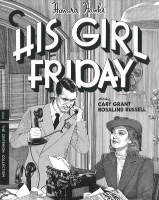 HIS GIRL FRIDAY(Blu-ray English)