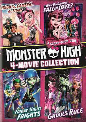 

MONSTER HIGH:4 MOVIE COLLECTION(DVD English)