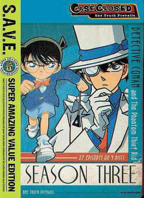 

CASE CLOSED:SEASON THREE(DVD English)