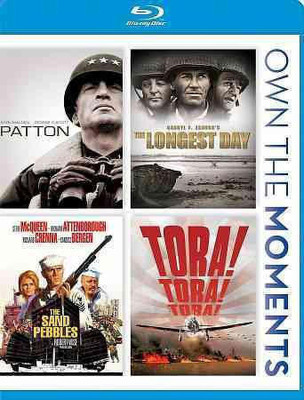 

PATTON/LONGEST DAY/SAND PEBBLES/TORA(Blu-ray English)