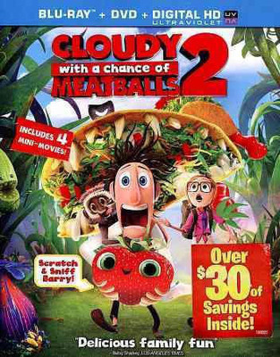 

CLOUDY WITH A CHANCE OF MEATBALLS 2(Blu-ray English)