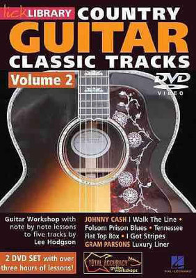 LEARN COUNTRY GUITAR CLASSIC TRACK:V2(DVD English)