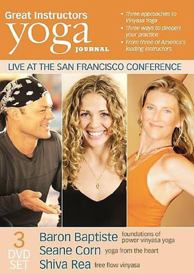 

YOGA JOURNAL:GREAT INSTRUCTORS 3 PACK(DVD English)