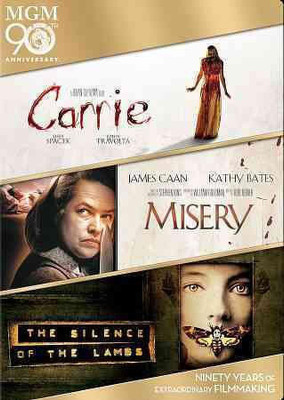 

CARRIE/MISERY/SILENCE OF THE LAMBS(DVD English)