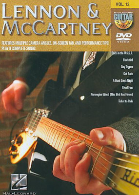 

GUITAR PLAY ALONG:LENNON & MCCARTNEY(DVD English)