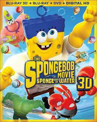 

SPONGEBOB MOVIE:SPONGE OUT OF WATE 3D(Blu-ray English)