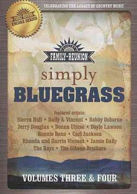 

SIMPLY BLUEGRASS:VOL 3 & 4(DVD English)