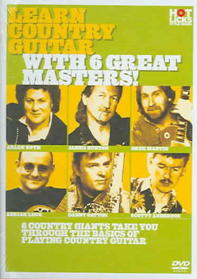 

LEARN COUNTRY GUITAR WITH 6 GREAT MAS(DVD English)