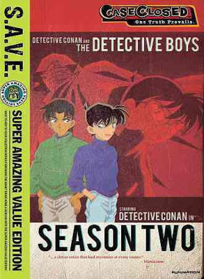 CASE CLOSED:SEASON TWO(DVD English)