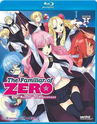 

FAMILIAR OF ZERO:PRINCESS RONDO SS 3(Blu-ray English)