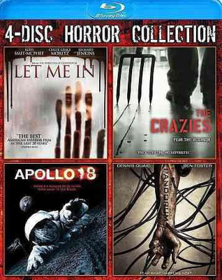 

LET ME IN/THE CRAZIES/APOLLO 18/PANDO(Blu-ray English)