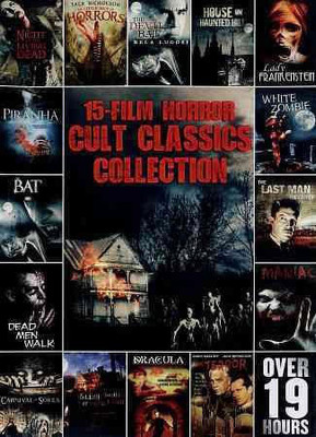 

15 FILM HORROR CULT CLASSICS COLLECTI(DVD English)
