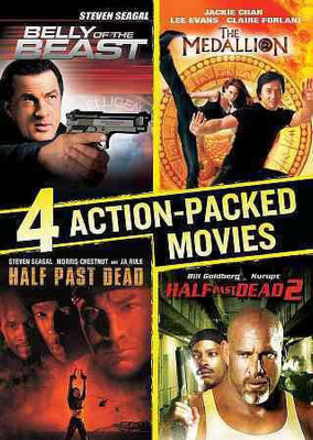 

4 ACTION PACKED MOVIES COLLECTION(DVD English)