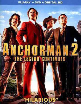 

ANCHORMAN 2:LEGEND CONTINUES(Blu-ray English)