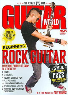 

GUITAR WORLD:BEGINNING ROCK GUITAR(DVD English)