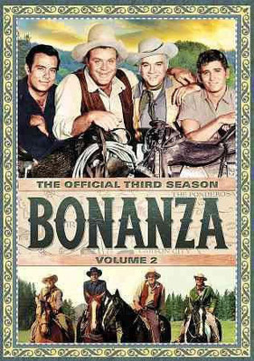 

BONANZA:OFFICIAL THIRD SEASON VOL 2(DVD English)
