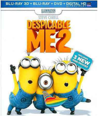 DESPICABLE ME 2 3D(Blu-ray English)