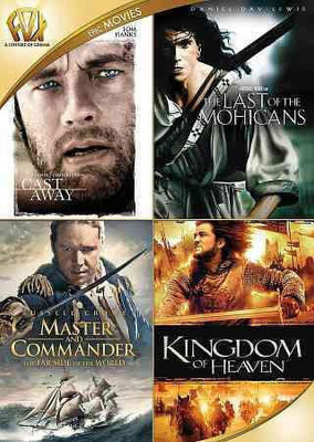 

CAST AWAY/LAST OF THE MOHICANS/MASTER(DVD English)
