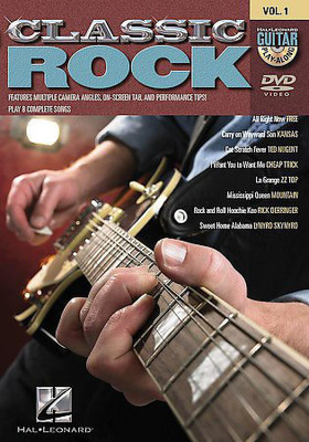 GUITAR PLAY ALONG:CLASSIC ROCK VOL 1(DVD English)