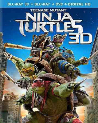 

TEENAGE MUTANT NINJA TURTLES 3D(Blu-ray English)