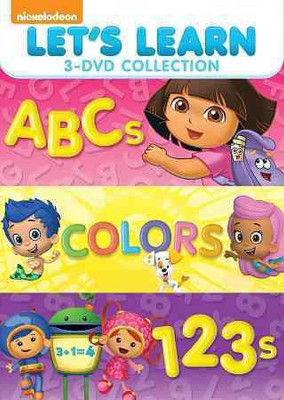 

LET'S LEARN:1 2 3S ABCS COLORS(DVD English)