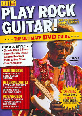 GUITAR WORLD:PLAY ROCK GUITAR(DVD English)