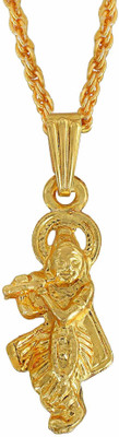 Morvi Gold Plated Brass Gold-plated Brass Pendant