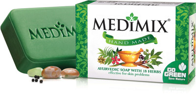 MEDIMIX Ayurvedic Soap 125g each(3 x 125 g) MEDIMIX Ayurvedic Soap 125g each(3 x 125 g)