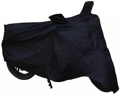 creative graphics Two Wheeler Cover for Universal For Bike(Black)